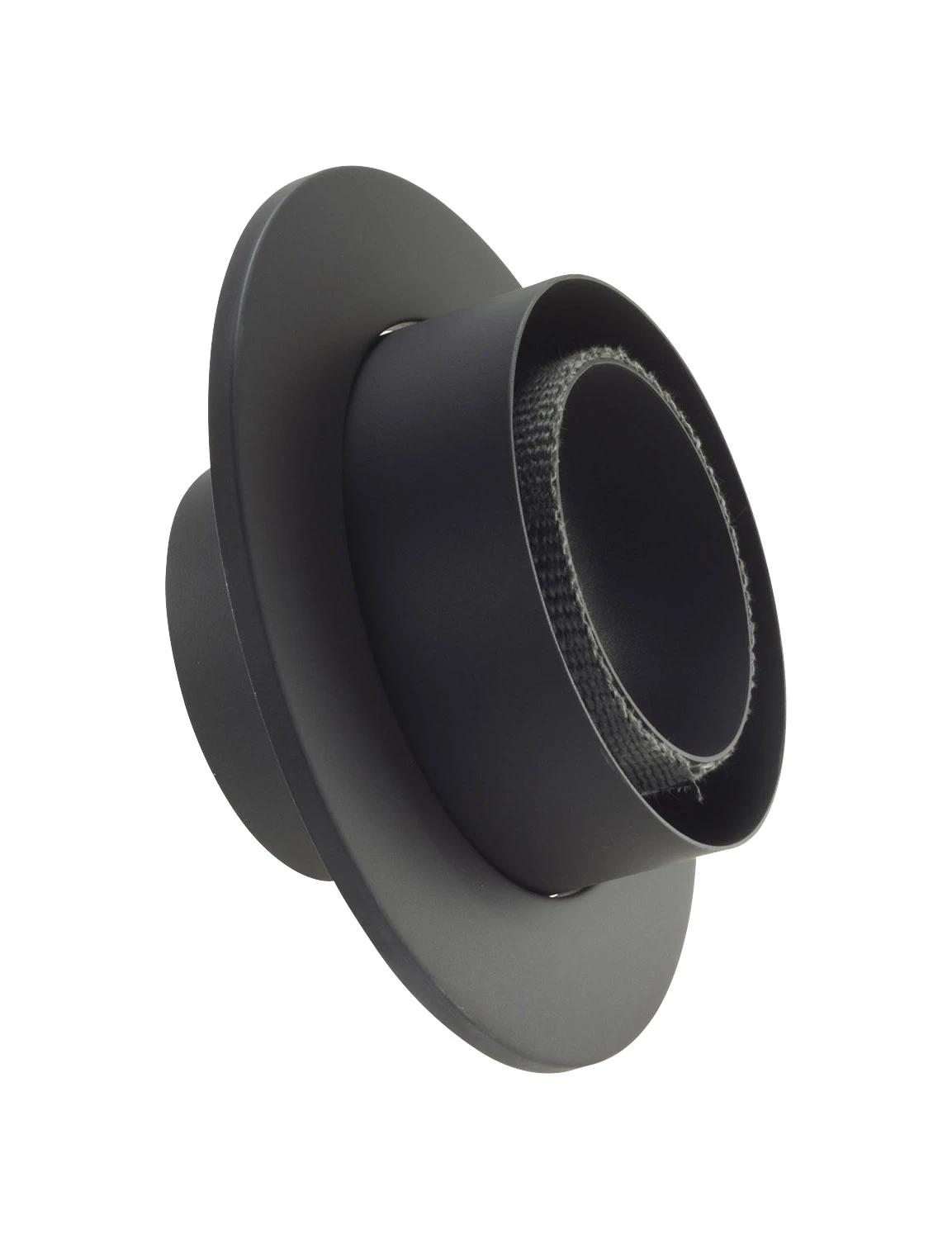 Rosette Mit Muffe Rauchrohr Stahl Doppelwandig Ø 150 Mm Schwarz 3 Rosette Mit Muffe Rauchrohr Stahl Doppelwandig Ø 150 Mm Schwarz