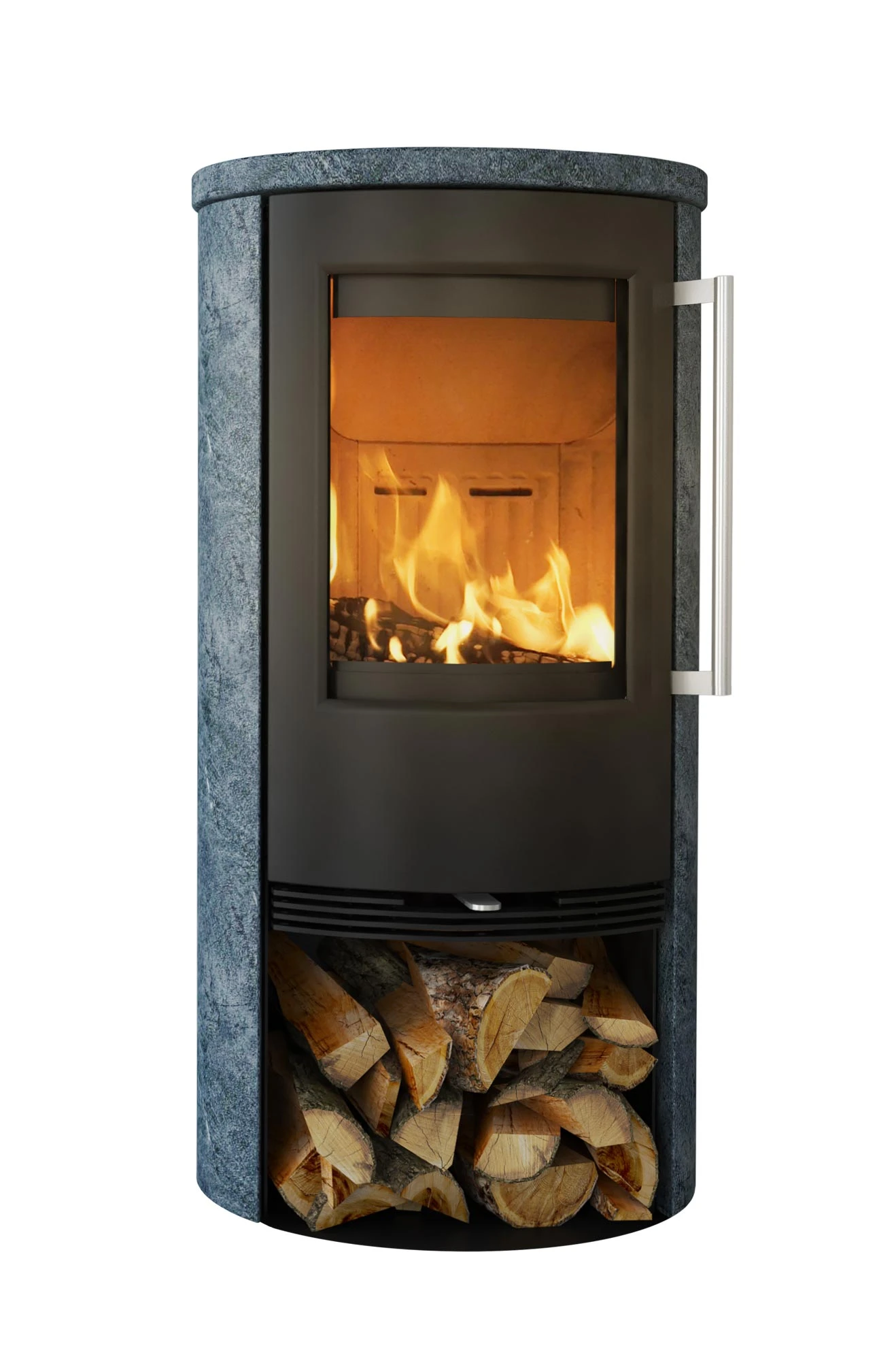 Kaminofen TermaTech TT21RS Speckstein Matt, 5 KW 4 Kaminofen TermaTech TT21RS Speckstein Matt, 5 KW – Bild 2