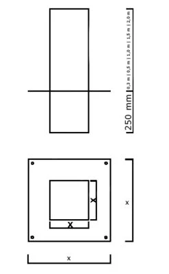EKA Schornsteinverlängerung 0,5 M Einwandig Edelstahl - Konfigurierbar -Brunner Verkäufe 63c68975941ef7641d65cc4302578de4