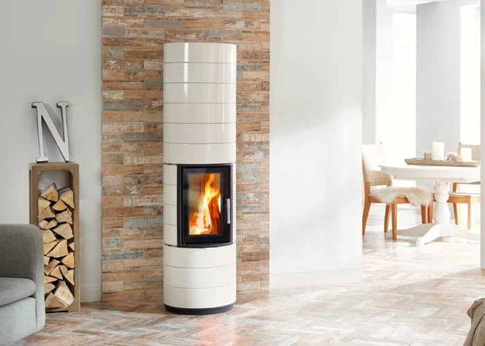 Kaminofen Leda COLONA Lite Weiß Emailliert, 6 KW 6 Kaminofen Leda COLONA Lite Weiß Emailliert, 6 KW – Bild 4
