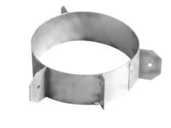 EKA Schornsteinverlängerung 1,5 M Einwandig Edelstahl - Konfigurierbar