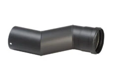 Versatzbogen Pelletrohr Stahl 80 Mm Ø 80 Mm Schwarz -Brunner Verkäufe 6753 1