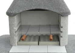 Feuerraumbodenplatte Grillkamin Wellfire SIESTA, 2-teilig -Brunner Verkäufe 6804 1