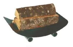 Holzliege Stahl Lienbacher, Anthrazit Beschichtet