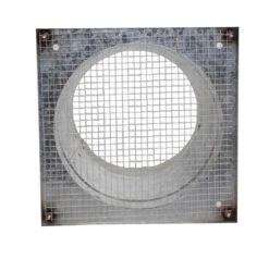 Außenluftgitter 23 X 23 Cm Edelstahl Mit Anschlussstutzen -Brunner Verkäufe 6b633a746541f7827b62a5eeea89f991