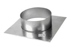 Stutzenblech 20 X 20 Cm Mit Anschlussstutzen -Brunner Verkäufe 6f3e00076b1bc2a5836ce607235dfda0