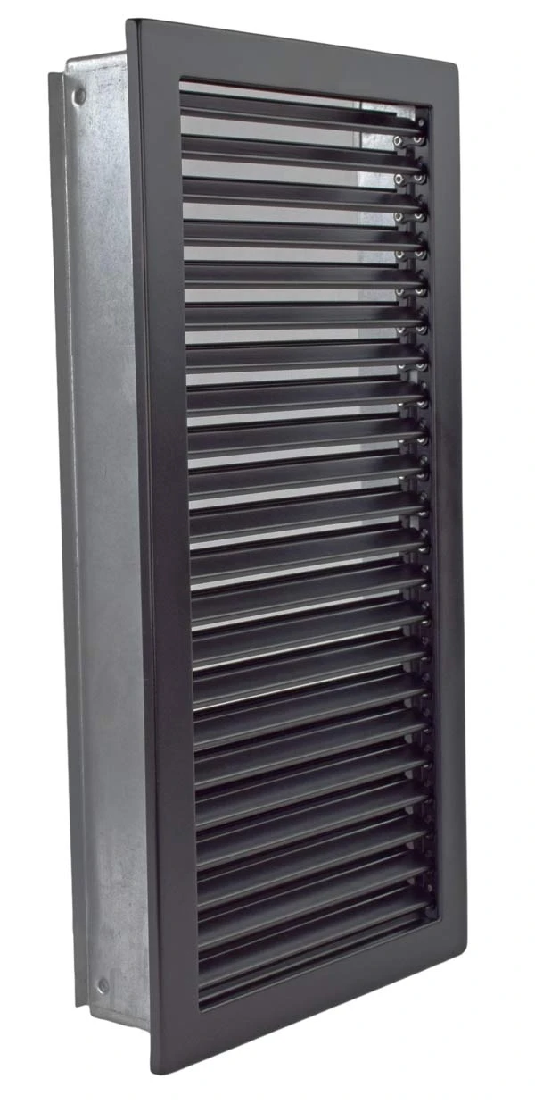 Kaltluftgitter Hochkant Schwarz 3 Kaltluftgitter Hochkant Schwarz