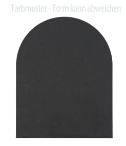 Kamin Bodenplatte, 2 Mm Stahl, Rundbogen 1100 X 1200 Mm, Schwarz -Brunner Verkäufe 8a7878516cfcf479de0c84f6a71f9cc1
