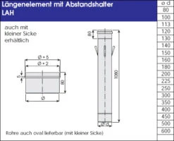 F90 Leichtbauschornstein 15,2 M V4A-Edelstahl NW 140-160 Mm - Eka L90 Compact -Brunner Verkäufe a0b7797ff4ac073f104d90263d5e7267