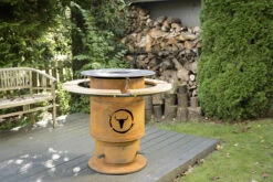 MOESTA-BBQ Bandit FirePlace 57cm Durchmesser -Brunner Verkäufe bandit terasse anwendung 1200x800x72dpi 805