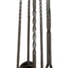 Kaminbesteck Heibi Aus Schmiedeeisen, 4- Teilig, Schwarz Antik -Brunner Verkäufe bc229bcbddacb4ee010fa0728c73b2a0