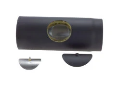 Rauchrohr Stahl Doppelwandig 500 Mm Ø 150 Mm Schwarz Mit Prüföffnung -Brunner Verkäufe bf28e916b94794dd3fb3e5ff238c186c