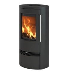 Kaminofen TermaTech TT21RL Schwarz, 6 KW -Brunner Verkäufe bfd969e7152e65c66e5558270e183516