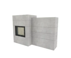 Grundofen Brunner BSG 01 Modul Speicher Stein Nebenstehend, Niedrig -Brunner Verkäufe bsg01 seitlich 03snyukbhinih8k