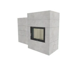 Grundofen Brunner BSG 01 Modul Speicher Stein Nebenstehend, Niedrig -Brunner Verkäufe bsg01 seitlich 0522rhy8jge5i4k