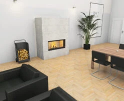 Kaminbausatz Brunner Systemkamin BSK 06 Architektur Kamin Schiebetür, 14 KW -Brunner Verkäufe bsk06 02tjmxy4oya4de8