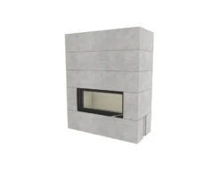 Kaminbausatz Brunner Systemkamin BSK 06 Architektur Kamin Schiebetür, 14 KW