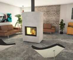 Kaminbausatz Brunner Systemkamin BSK 08 Kompakt Kamin Tunnel, 11 KW -Brunner Verkäufe bsk08t 01odmywloveudgl