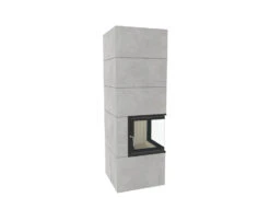 Kaminbausatz Brunner Systemkamin BSK 09 Eck Kamin Drehtür Aufsatzspeicher, 8 KW -Brunner Verkäufe bsk09 12vp83udb45vc9s