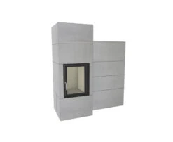 Kaminbausatz Brunner Systemofen BSO 03 HKD 2.2 DF, 9 KW