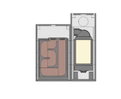 Kaminbausatz Brunner Systemofen BSO 03 Tunnel HKD 2.2 DF, 9 KW -Brunner Verkäufe bso03t speicher01lasyqktqffcgp