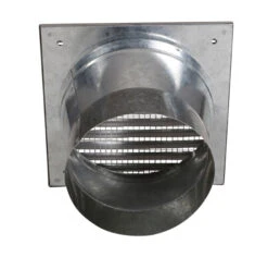 Außenluftgitter 23 X 23 Cm Edelstahl Mit Anschlussstutzen -Brunner Verkäufe c161ca8d7b19d6b54b81b91058e7d297