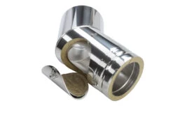 Schornstein Winkel 45° Mit Prüföffnung Doppelwandig - Eka Cosmos D 25 19 Schornstein Winkel 45° Mit Prüföffnung Doppelwandig - Eka Cosmos D 25 -Brunner Verkäufe c9a7e0cc36ebb764c5f62c73471b41db