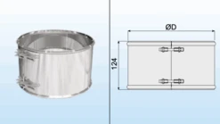 Klemmband Doppelwandig - Eka Complex D 50