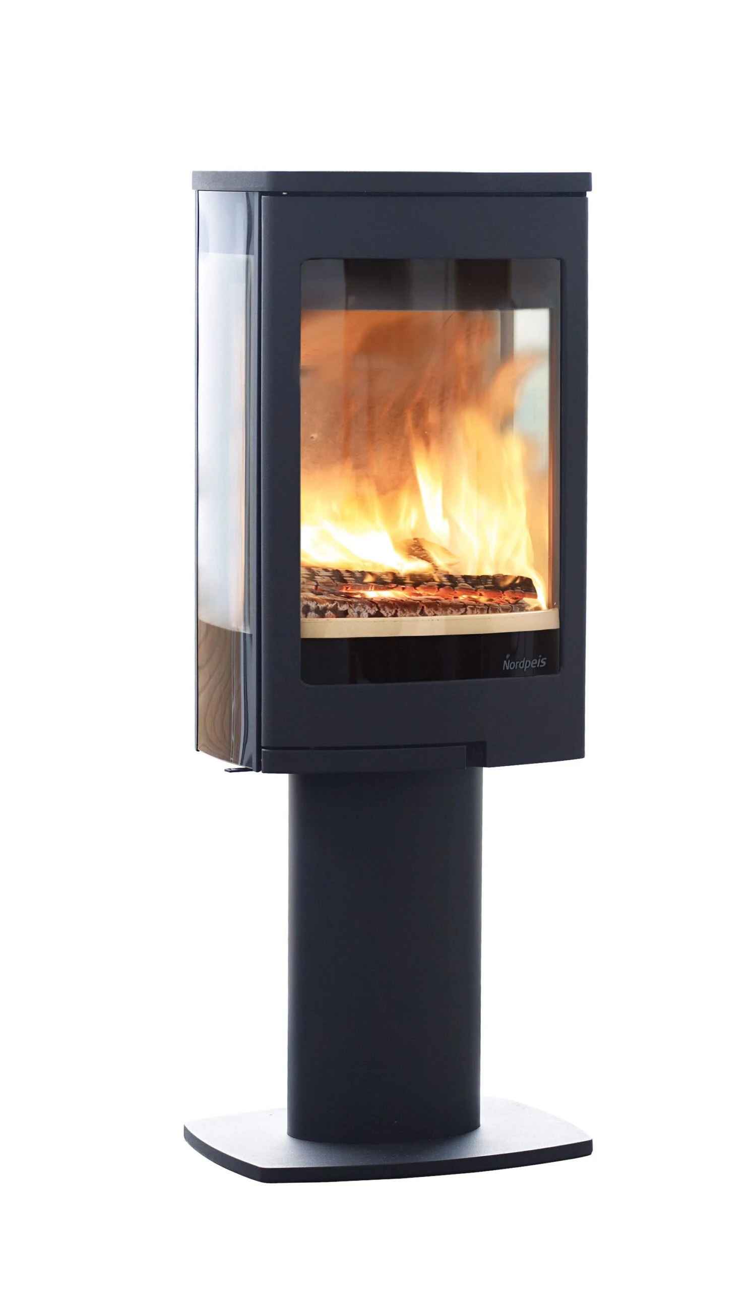 Kaminofen Nordpeis DUO 1 Schwarz, 5 KW 3 Kaminofen Nordpeis DUO 1 Schwarz, 5 KW – Bild 2
