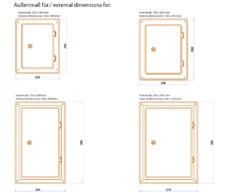 Edelstahltür V4A Mit Lüftungsgitter -Brunner Verkäufe d67dd2569573139f6e862077ef12c4d2