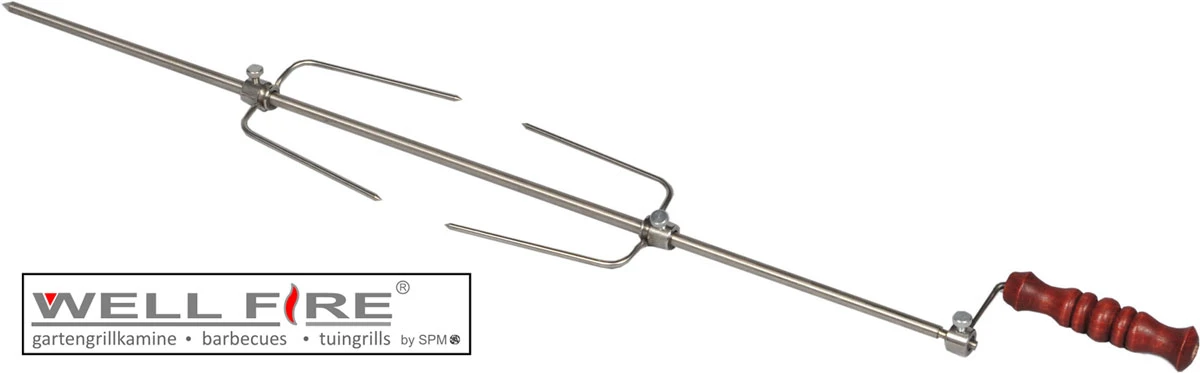 Grillspieß 65 Cm Für Diagonale Halterung 4 Grillspieß 65 Cm Für Diagonale Halterung – Bild 2