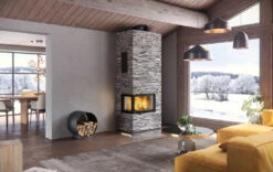 Kaminbausatz Nordpeis DAVOS A STONE, 8.9 KW -Brunner Verkäufe davos a stone links responsive1100