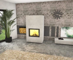 Kaminbausatz Brunner Systemkamin BSK 08 Kompakt Kamin Drehtür Warmluftaufsatz, 11 KW -Brunner Verkäufe e4c57aa0621eeb7040734eb3da202e53