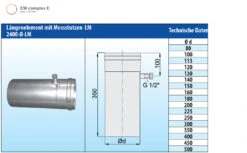 Schornsteinrohr Edelstahl 360 Mm Einwandig Mit Messstutzen - Eka Complex E -Brunner Verkäufe e7bd2d21bbaf87ebe920a9b18af5101f