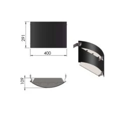 Holzfachtür 360° Drehbar Schwarz TermaTech TT21 -Brunner Verkäufe e8728fff1b4718b71415819509f9c4ab