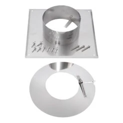 Kaminabdeckung Mit Regenkragen Hinterlüftet - Eka Complex E