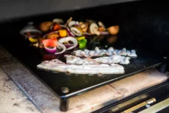 Der Merklinger Feuerplatte 1200 -Brunner Verkäufe merklinger holzbackofen grill pizzaofen brotbackofen feuerplatte jpg