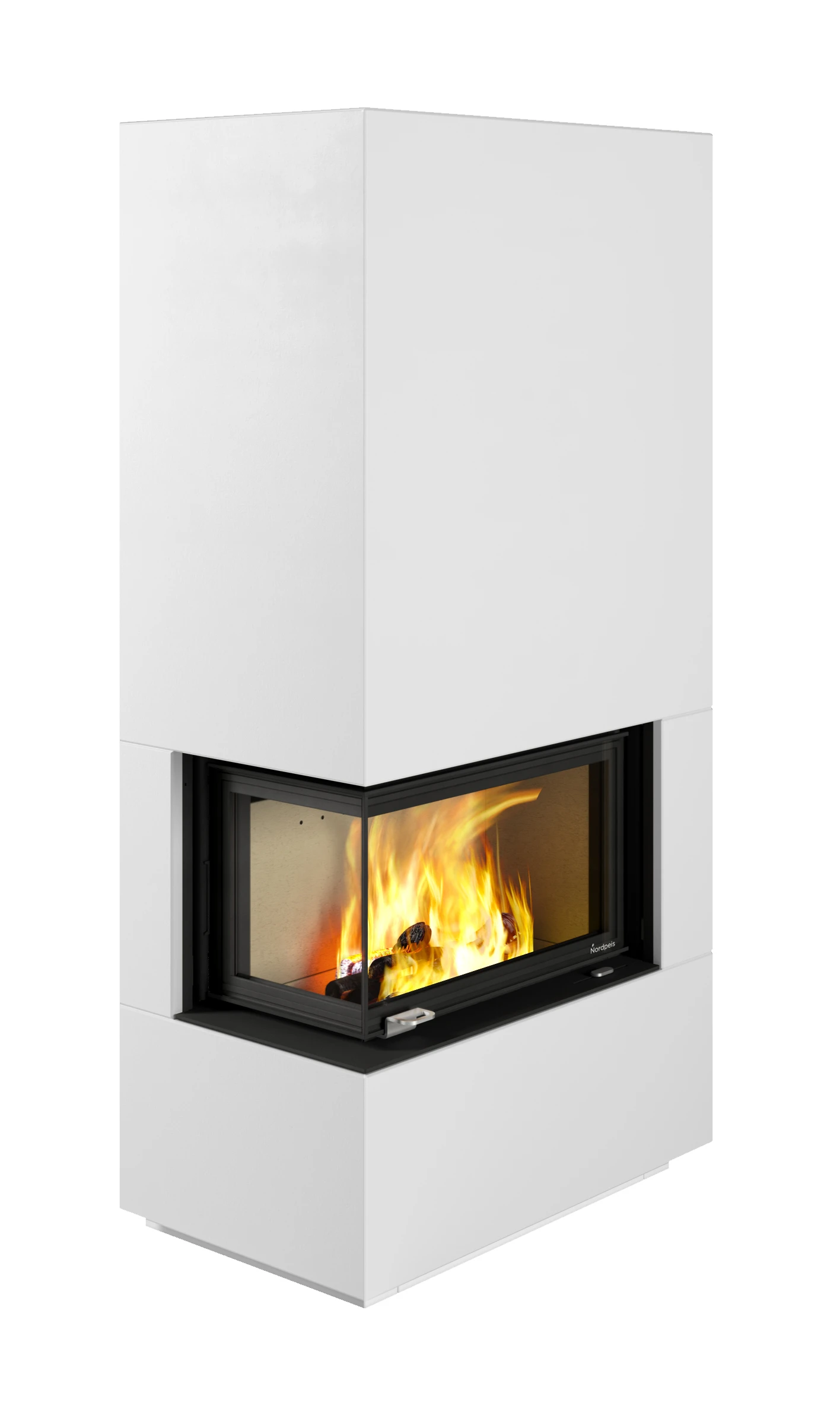 Kaminbausatz Nordpeis MONACO A Links LOW BASE IR Super Max, 7 KW 3 Kaminbausatz Nordpeis MONACO A Links LOW BASE IR Super Max, 7 KW