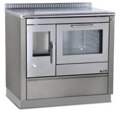 Holzherd Greithwald Tyrola TRC 90, 8 KW 11 Holzherd Greithwald Tyrola TRC 90, 8 KW -Brunner Verkäufe muster edelstahl