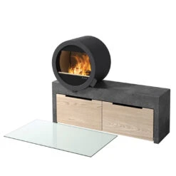 Kaminofen Nordpeis ME Bank 5,8 KW Schwarz -Brunner Verkäufe nordpeis me bank standard 03 008govnrwjcrr0a