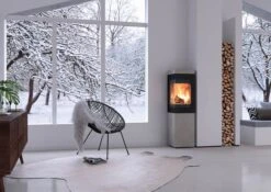 Kaminofen Nordpeis QUADRO Colorado Basic, 6 KW -Brunner Verkäufe quadrocolorado ambiente