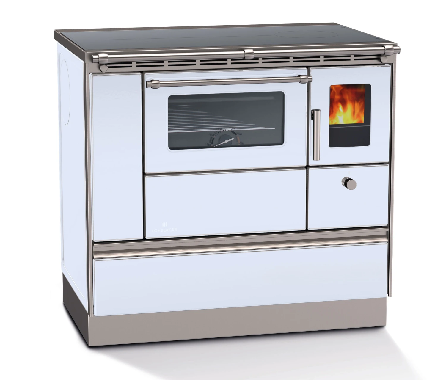 Küchenherd Lohberger REGA 90, Weiß, 8 KW – Vorkonfiguriert 3 Küchenherd Lohberger REGA 90, Weiß, 8 KW – Vorkonfiguriert