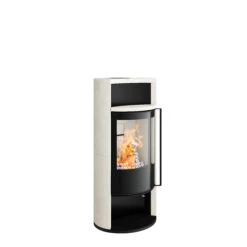 Kaminofen Spartherm SINO CITY, 5 KW -Brunner Verkäufe sino city nero kalkstein porto blanco feuer