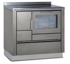 Holzherd Greithwald Tyrola TRA 90, 7 KW -Brunner Verkäufe tr a90 edelstahl