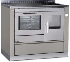 Holzherd Wasserführend Greithwald Tyrola TRT 100, 10 KW -Brunner Verkäufe tr t100 edelstahl